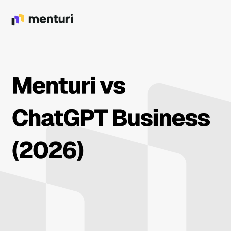 Menturi vs ChatGPT Business (2026)